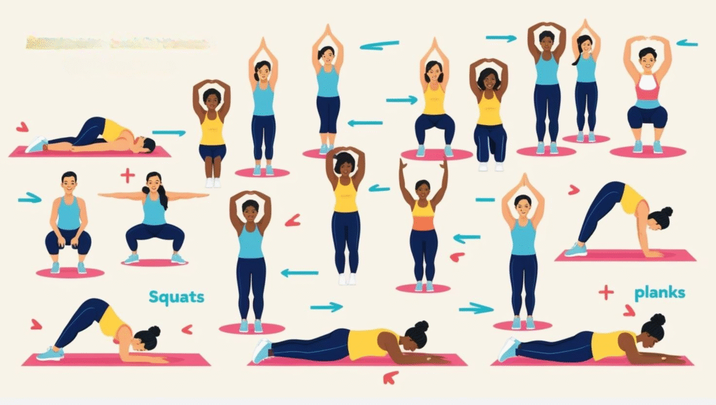 Beginner friendly exercises