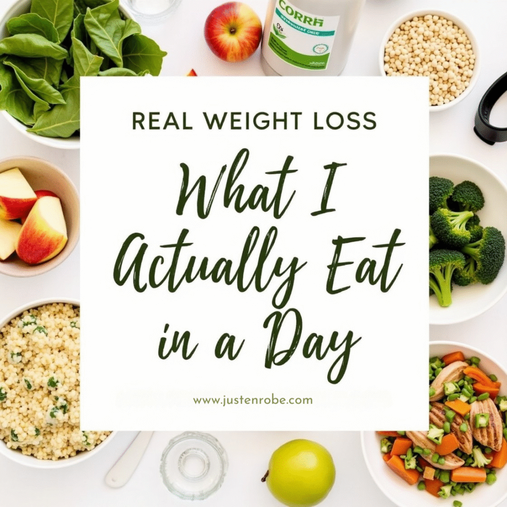 Real weight loss what I actually eat in a day