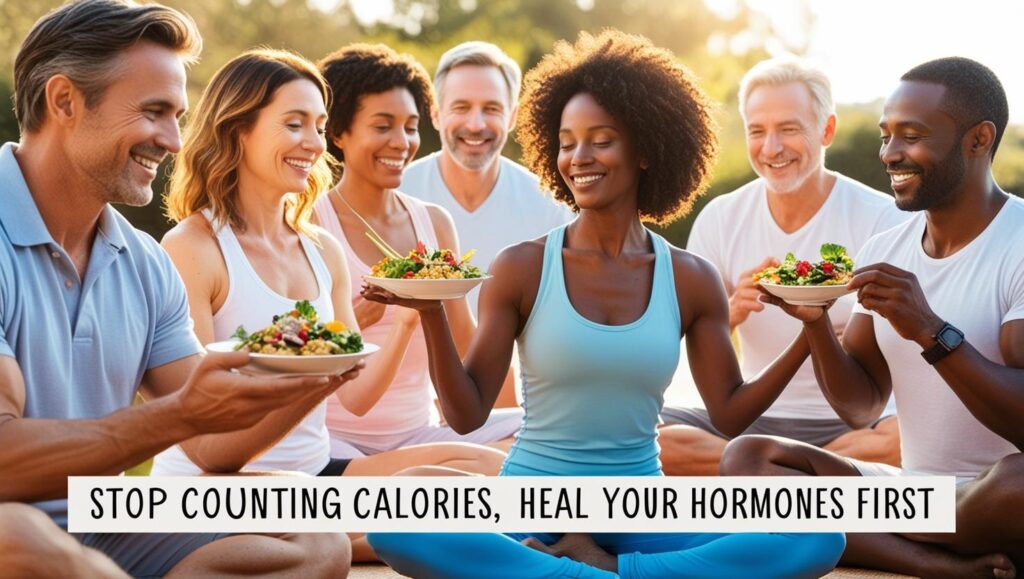stop counting calories, heal your hormone first
