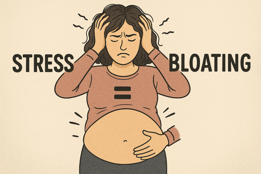 Stress = Bloating
