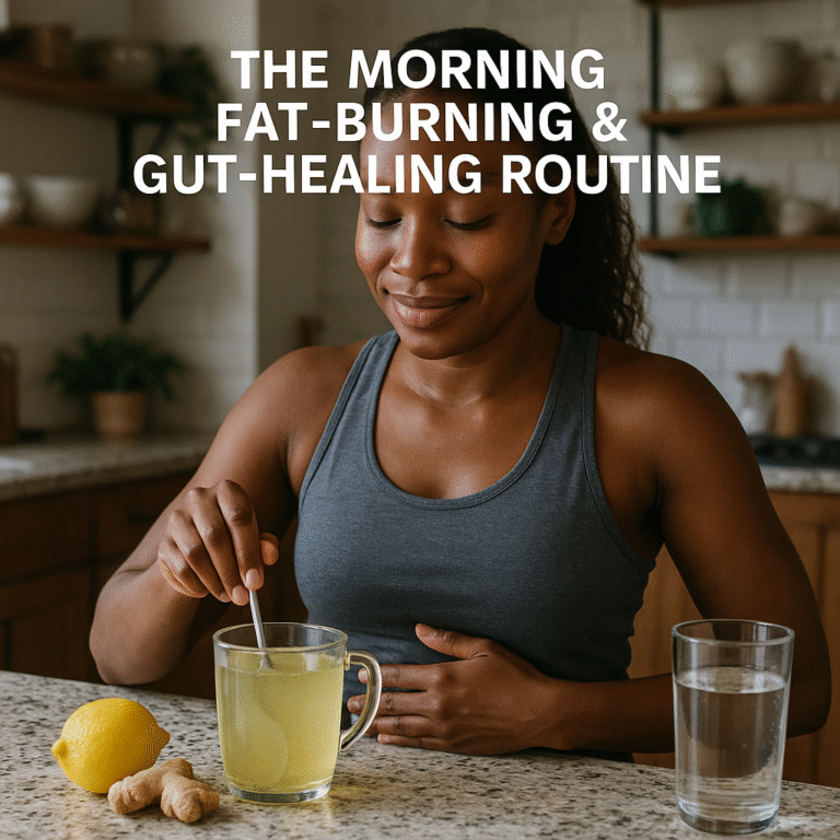 morning routine for weight loss and gut health
