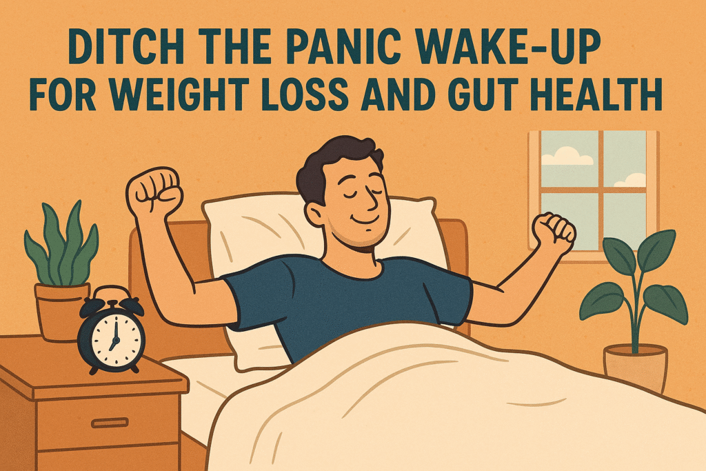 Ditch the Panic Wake-Up for Weight Loss and Gut Health