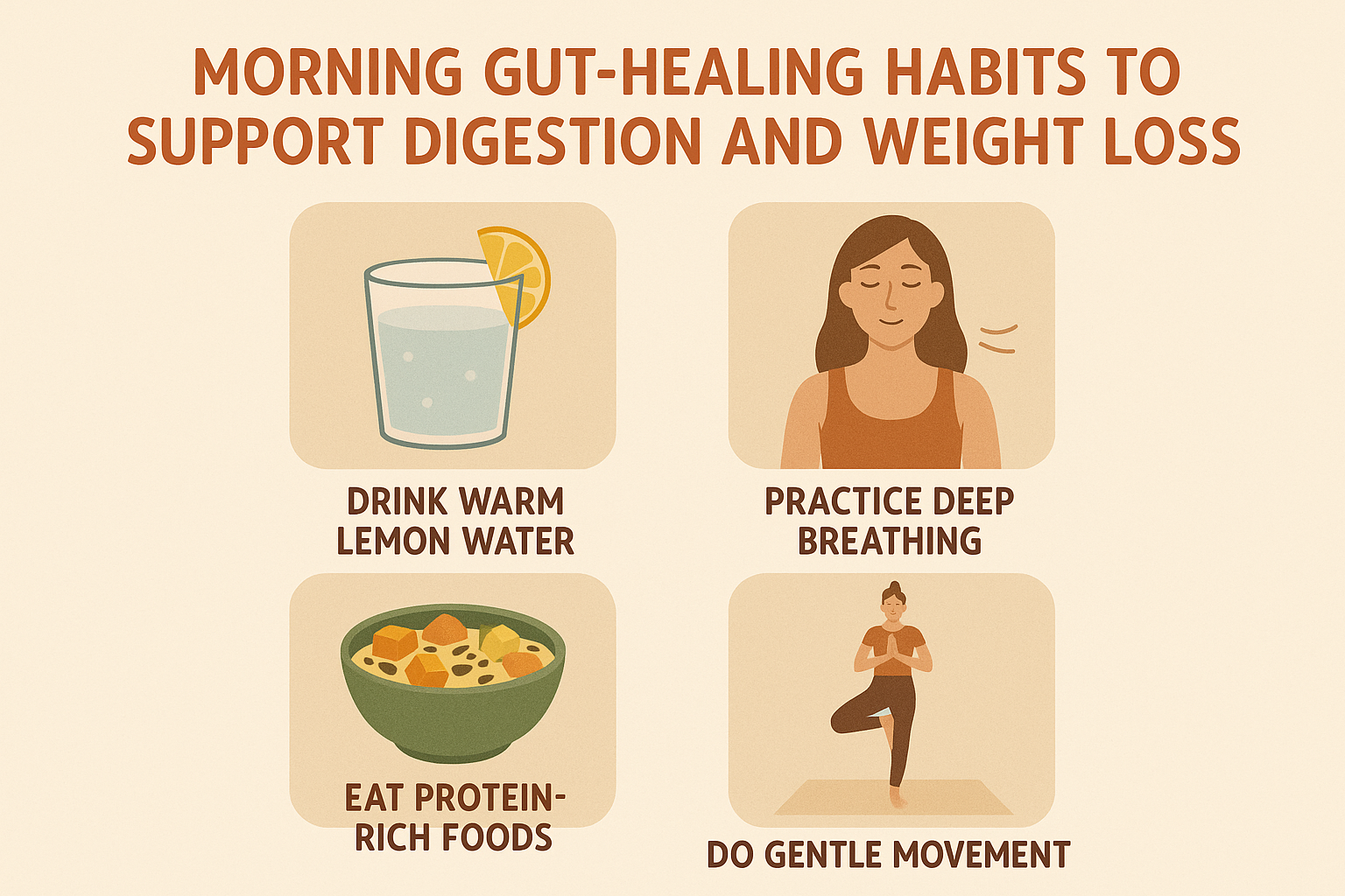 Morning Gut-Healing routine to Support Digestion and Weight Loss