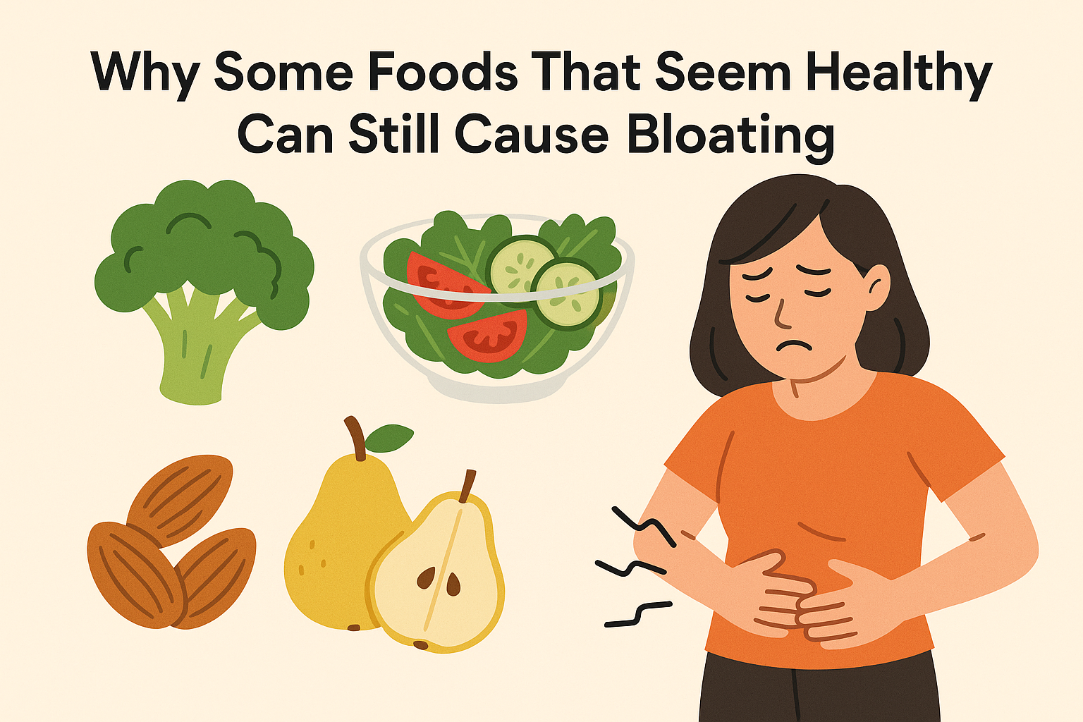 Why Some Foods That Seem Healthy Can Still Cause Bloating