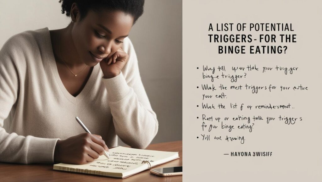 Identify Triggers to Prevent the Next Binge