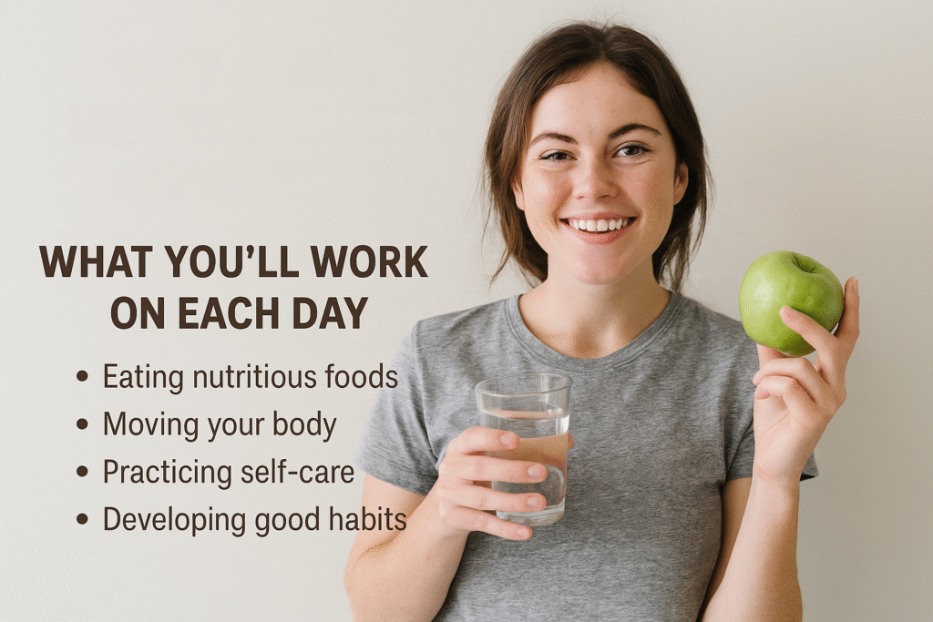 What You’ll Work On Each Day