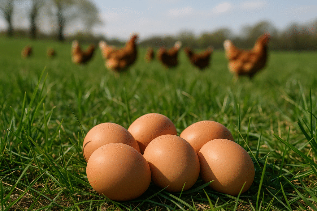 Pasture-Raised Eggs. Foods for gut repair