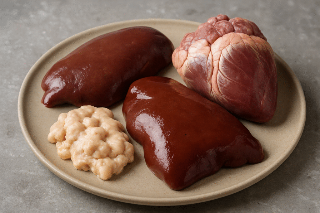 
Organ Meats (Liver, Cod Liver, Heart)