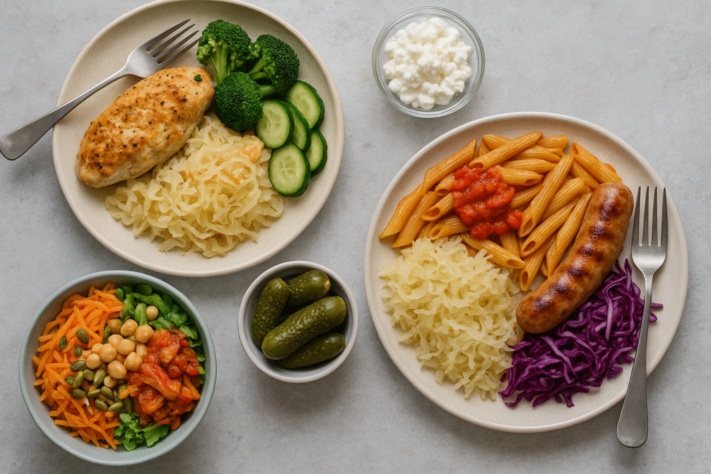 How to Add Fermented Foods to Your Meals. fermented foods for gut health