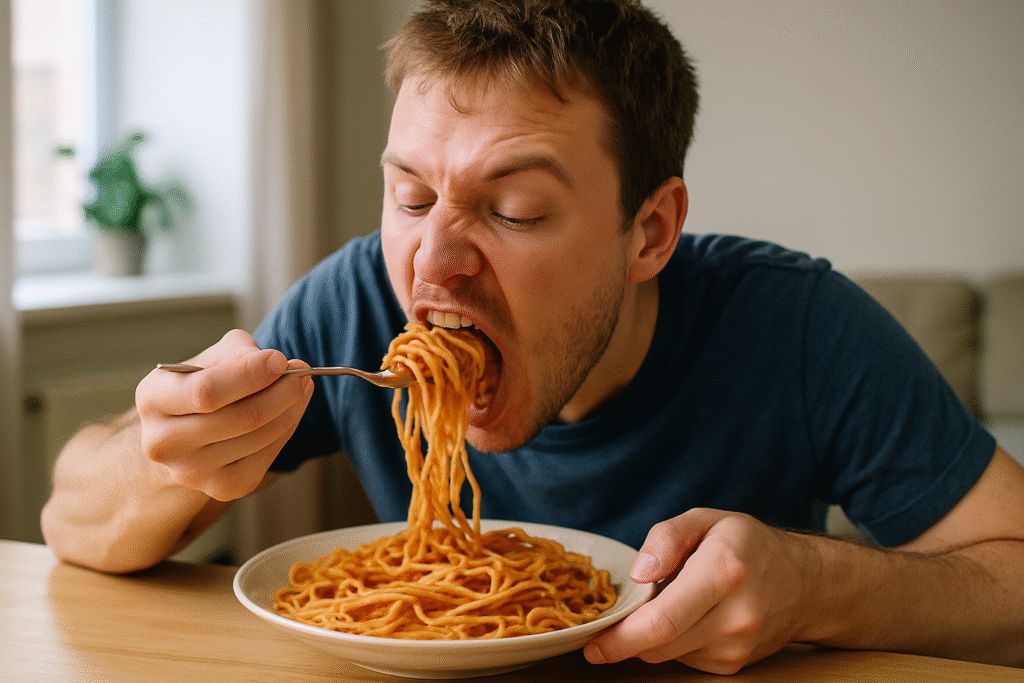 Eating Too Fast, Habits that mess with gut health