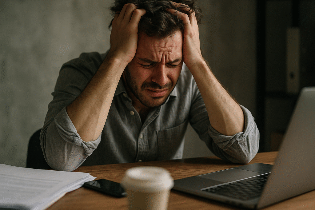 Not Drinking Enough Water, stressing all the time