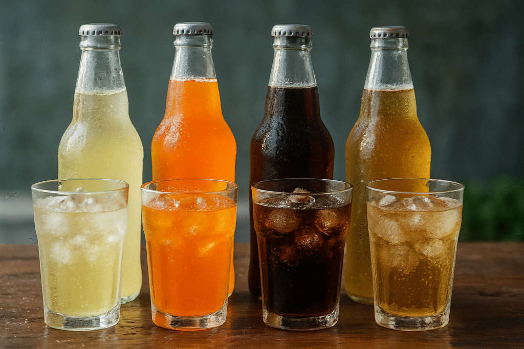 Carbonated Drinks, foods that cause bloating