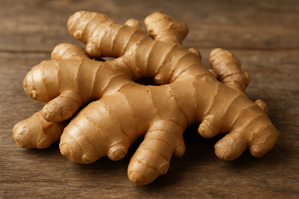 Ginger, foods that reduce bloating