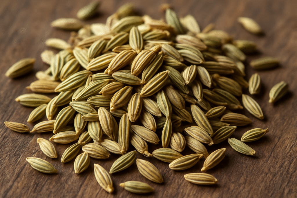 foods that reduce bloating, fennel seeds