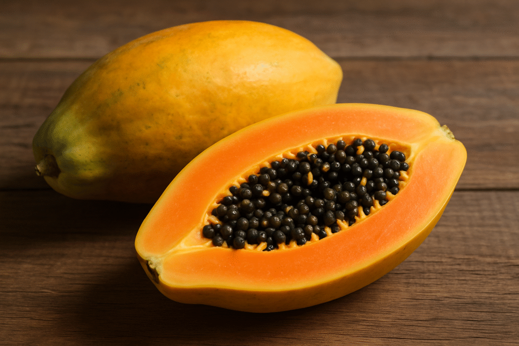 Papaya, foods that reduce bloating