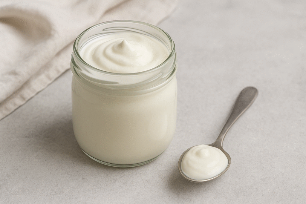 Kefir or Greek Yogurt, foods that reduce bloating