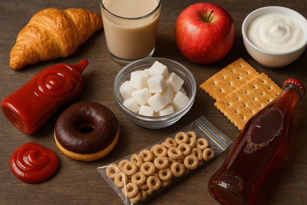 The Hidden Sugars You Don’t Notice, cutting out sugar for belly fat