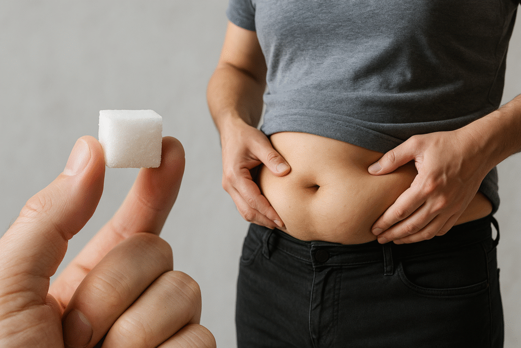How Cutting Out Sugar Helps Belly Fat. cutting out sugar for belly fat