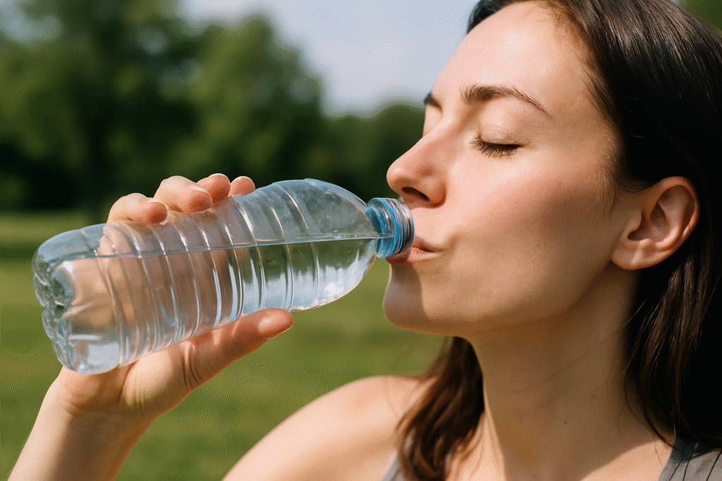  Start with Hydration, morning habits for bloating