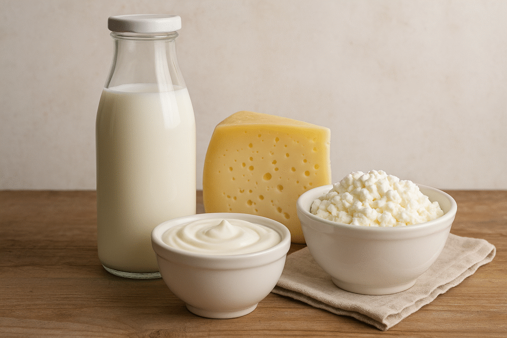 Foods that cause bloating. Dairy (Milk, Cheese, Yogurt