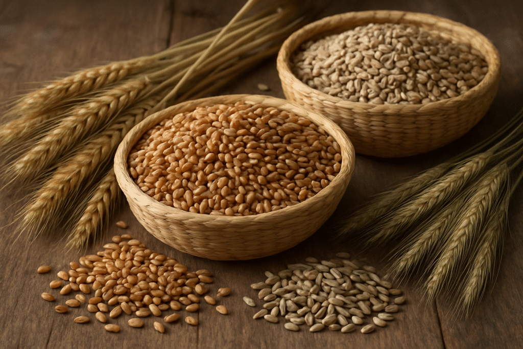 Whole Grains (Wheat, Barley, Rye) Foods that cause bloating
