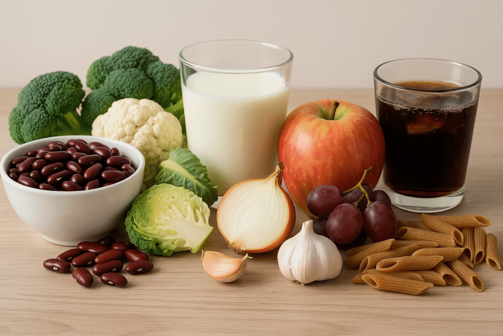 Common Healthy Foods That Cause Bloating.   foods that cause bloating