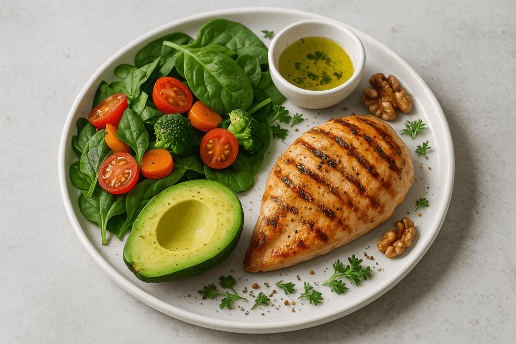 The Belly Fat Plate Formula. Belly fat foods.