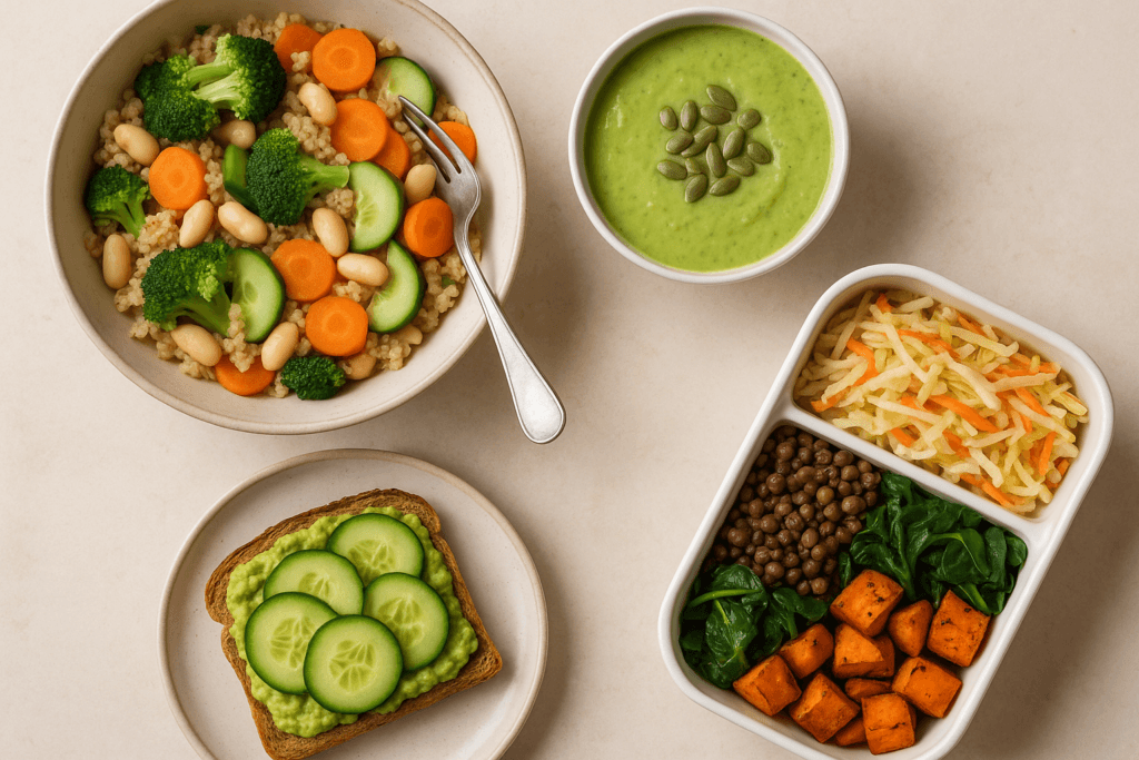 Simple Gut-Friendly Lunches.