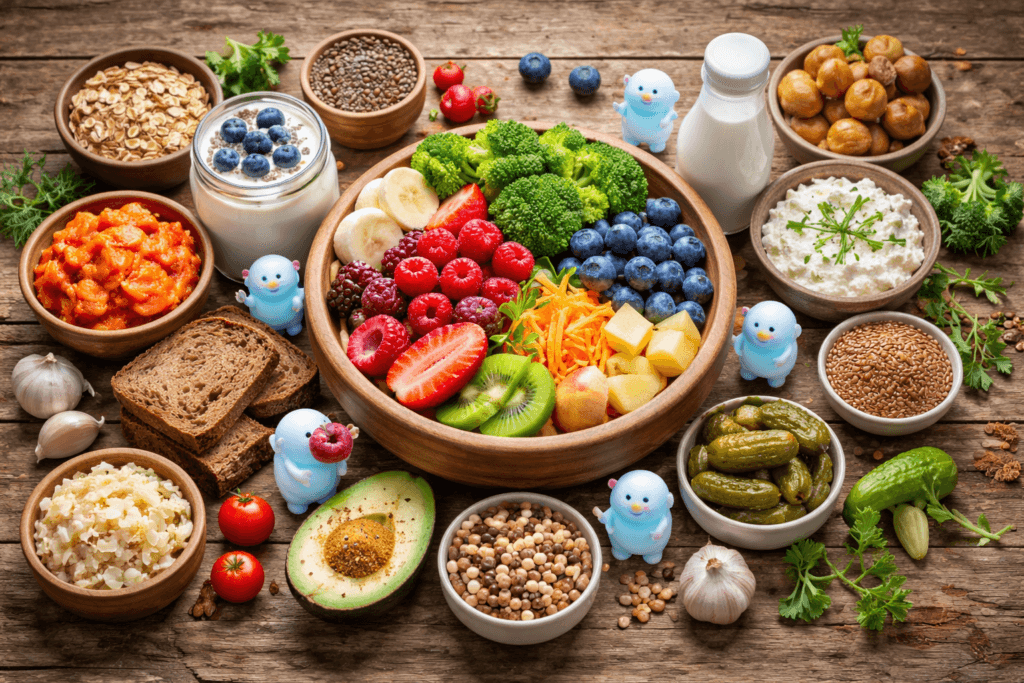 Feed the Good Bacteria.  7-day gut reset