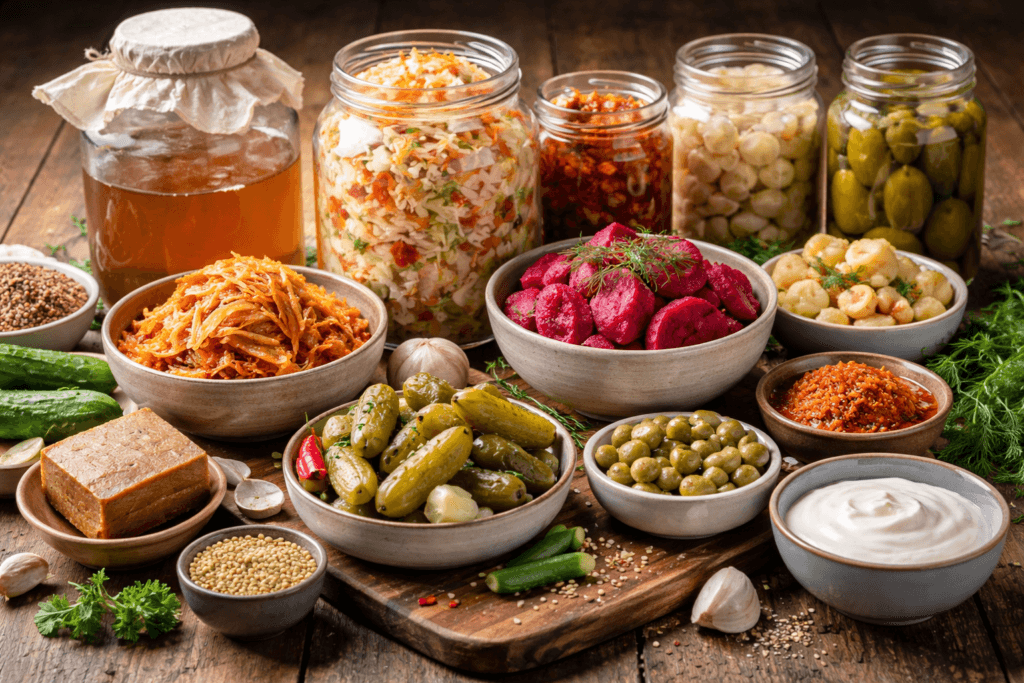 Add Fermented Foods.  7-day gut reset