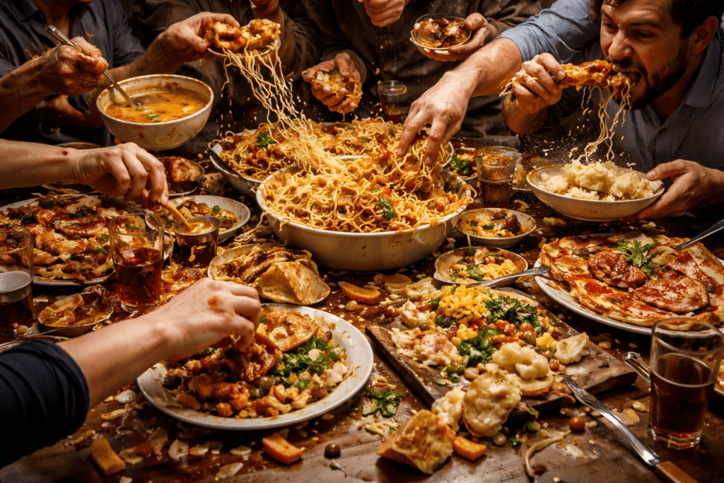  Eating Without Rhythm (Timing Chaos). habits that disrupt gut health.