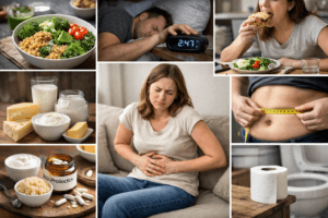 Seven images on why bloating keeps coming back